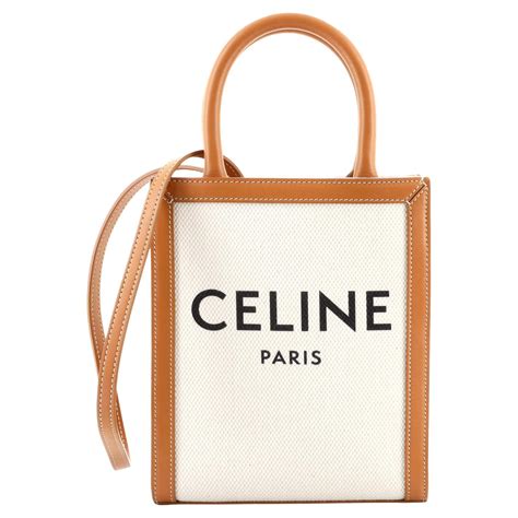 celine tote canvas bag|celine vertical cabas tote.